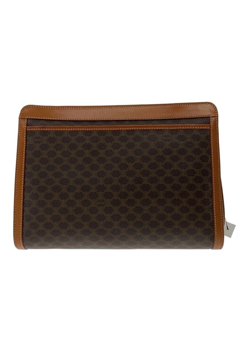 Celine Clutch Bag Brown All over